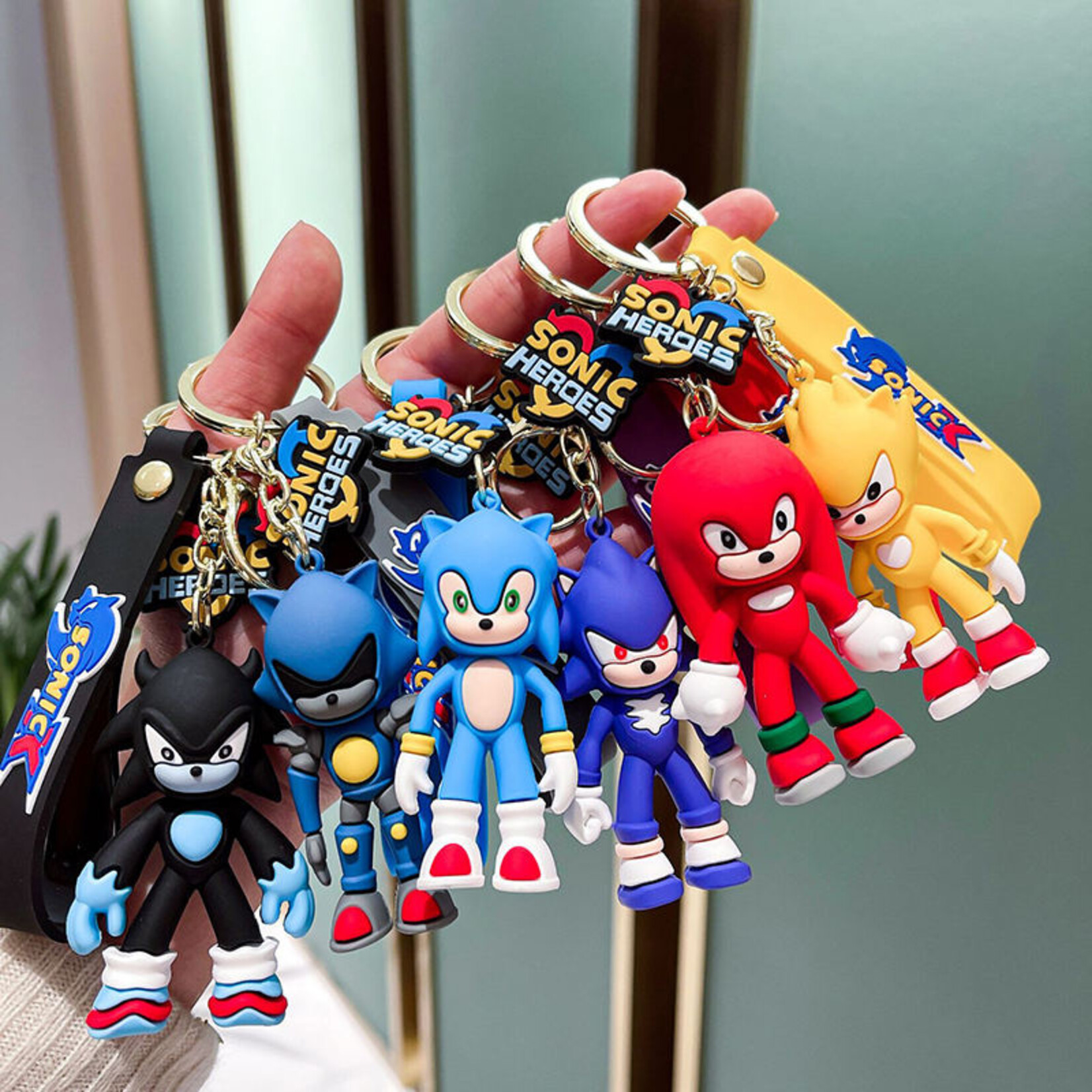 Sonic The Hedgehog PVC Keyring