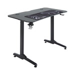 X Rocker Panther Modern Gaming Desk with Mouse Pad