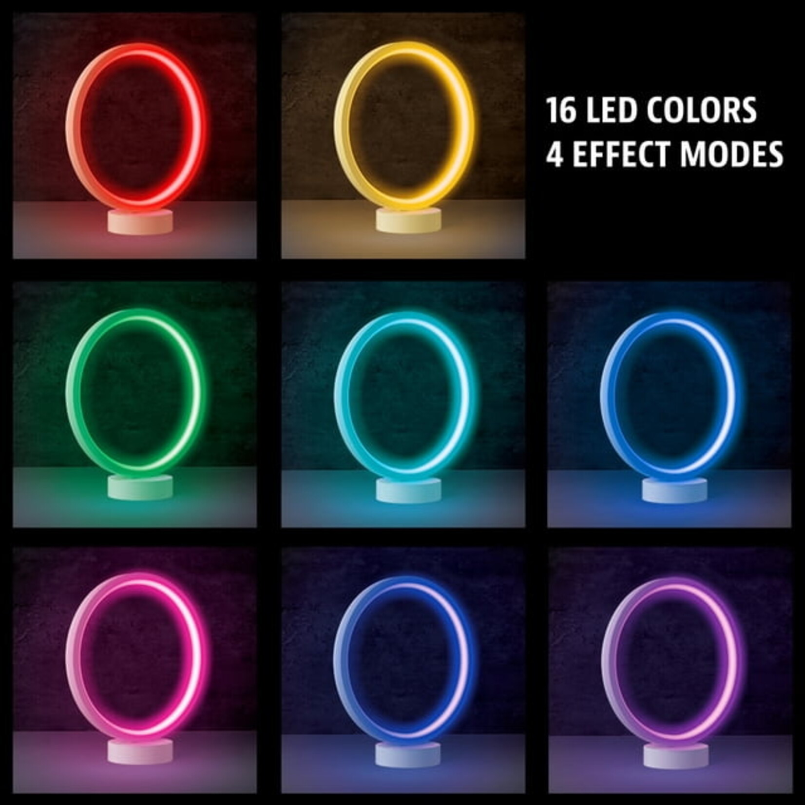 Brightside LED Portal Light Ring Lamp- Multicolor
