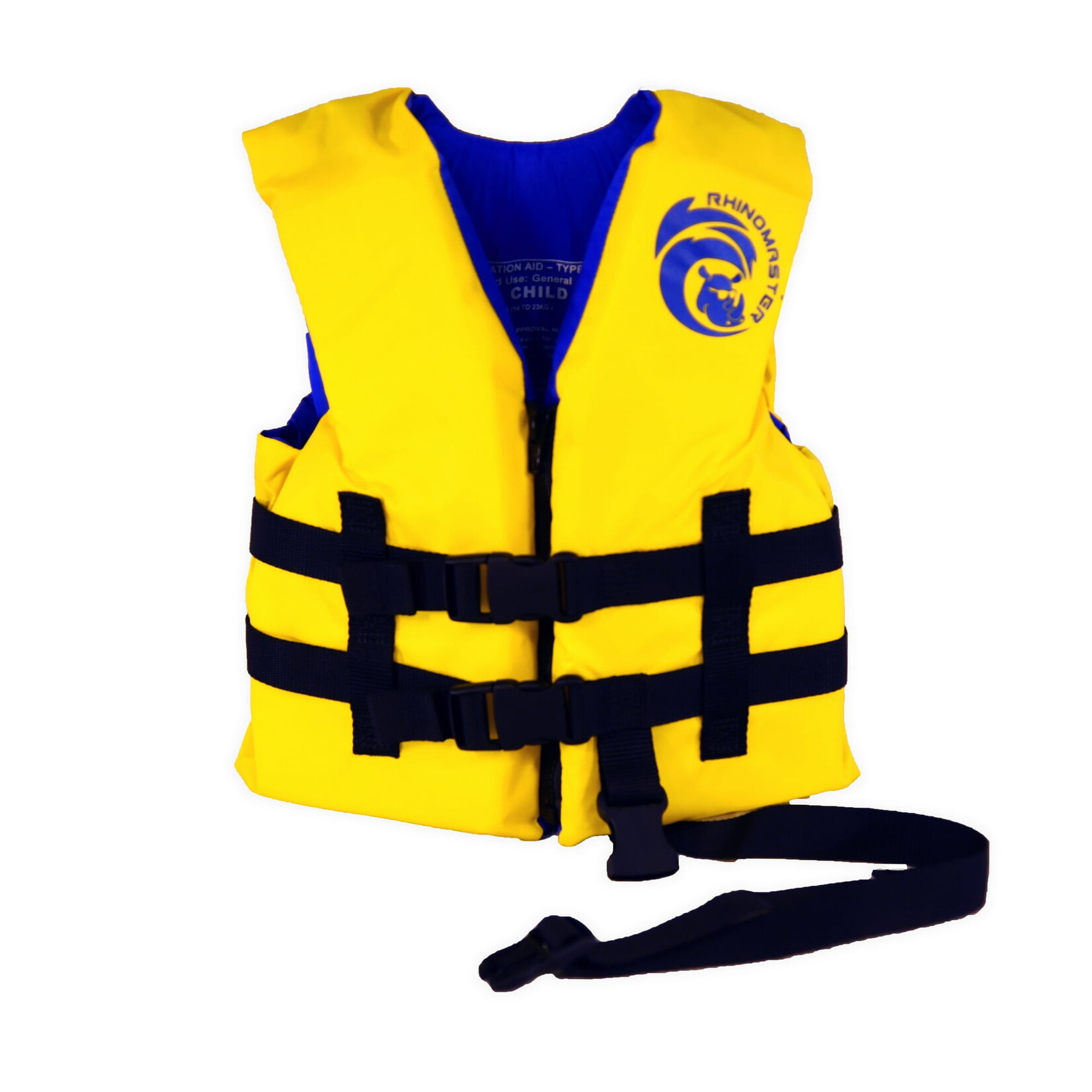 RhinoMaster Youth Life Vest for Watersports - Yellow