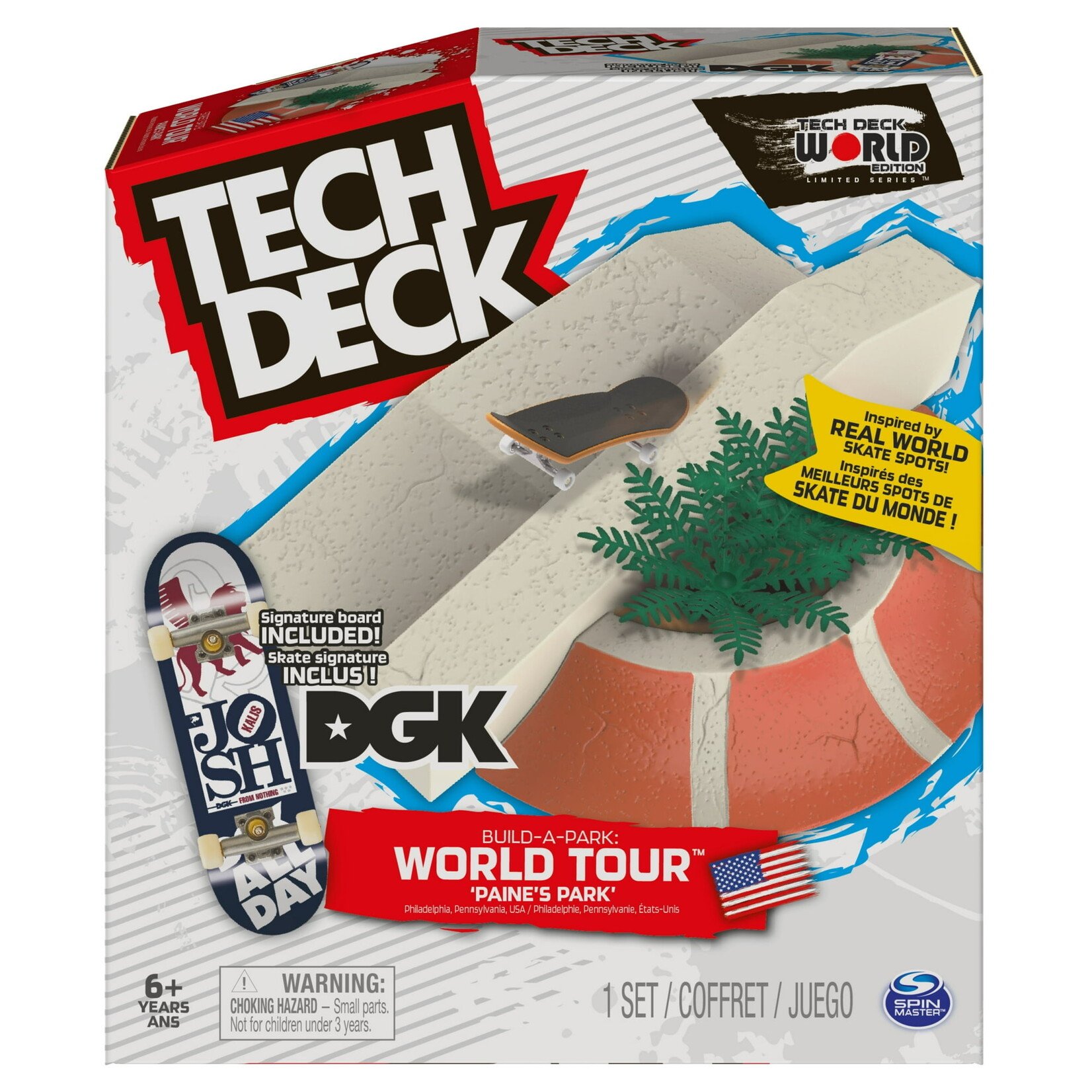 Spin Master Tech Deck Build-a-Park World Tour