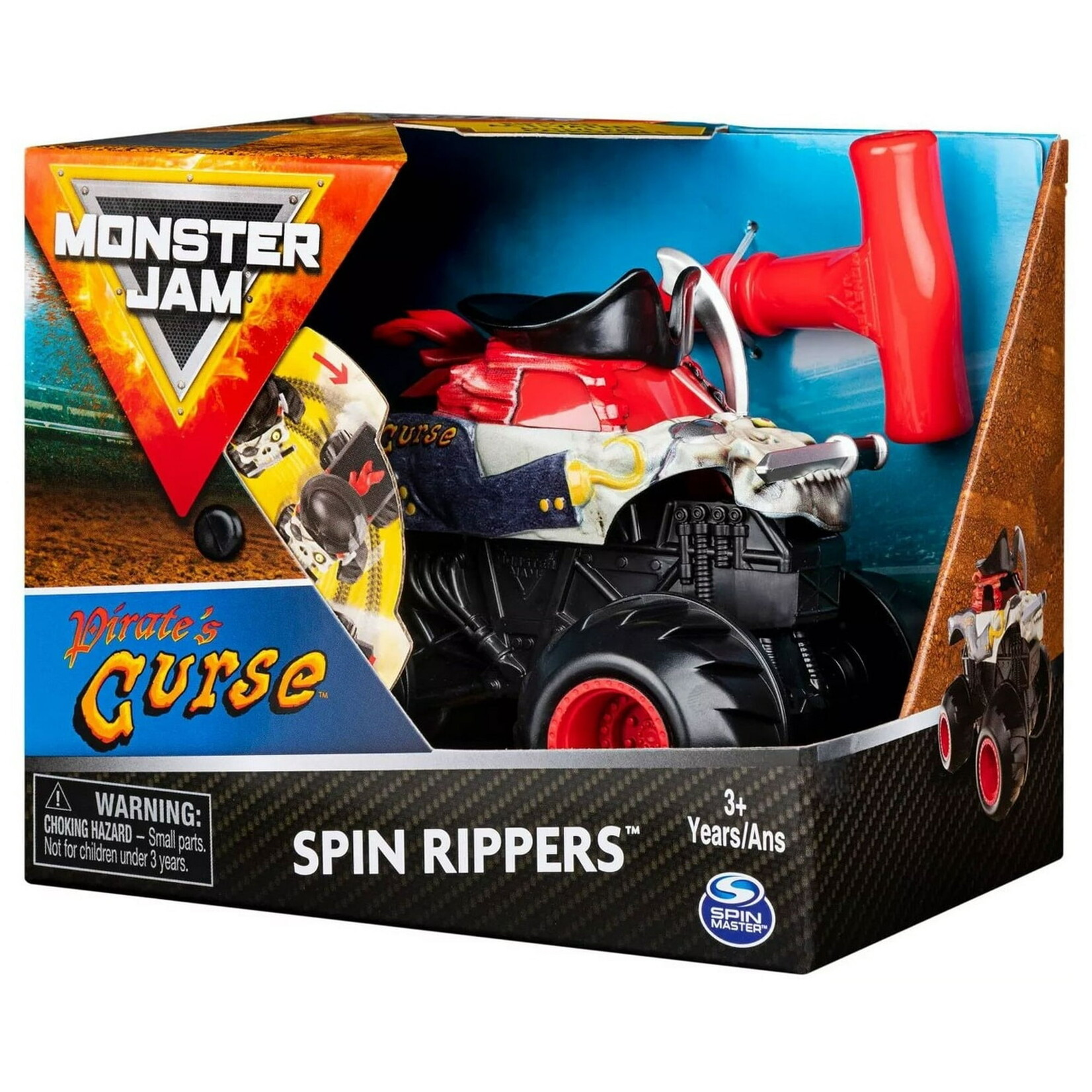 Spin Master Pirate S Curse Spin Rippers Monster Truck