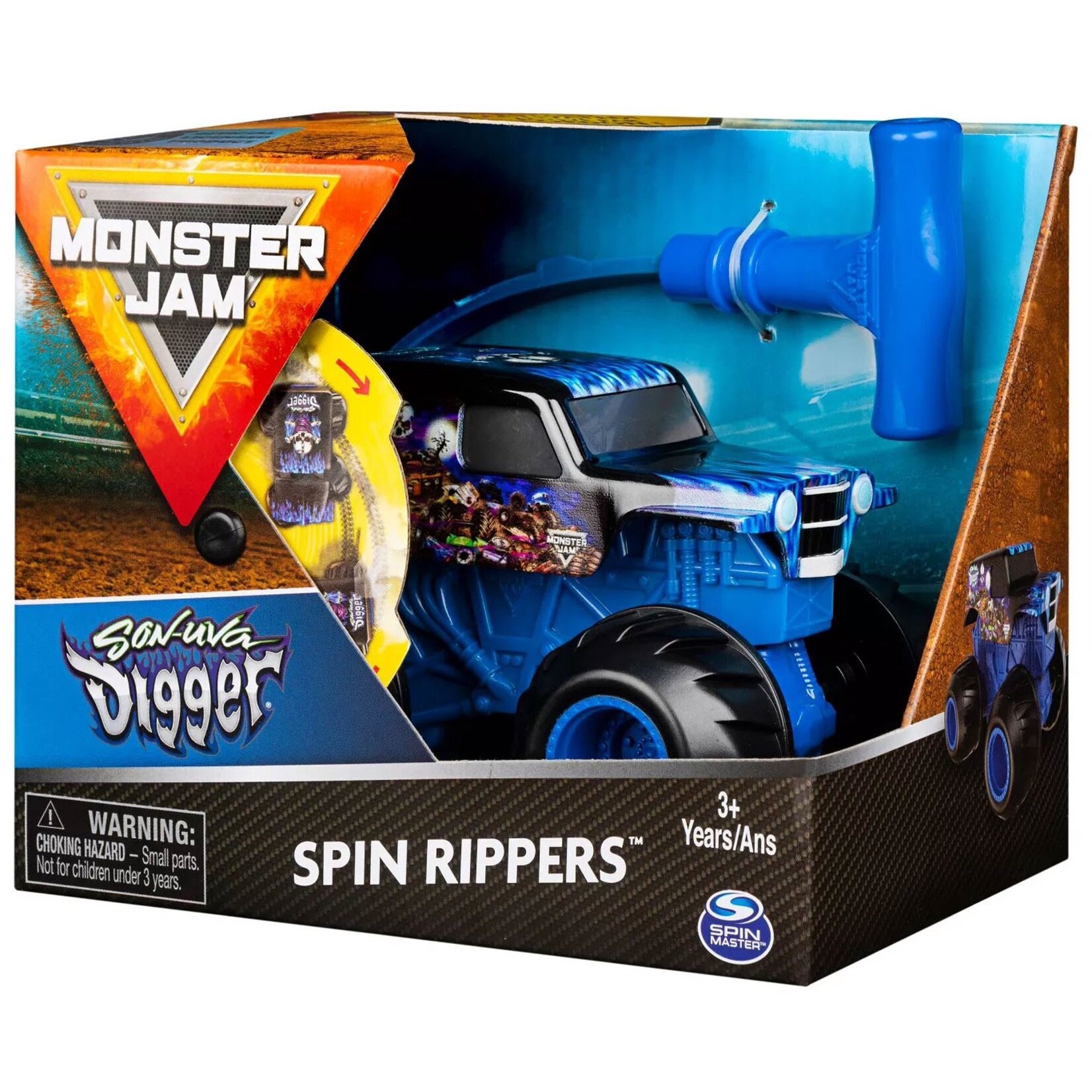 Spin Master Spin Rippers Son-Uva Digger Vehicle