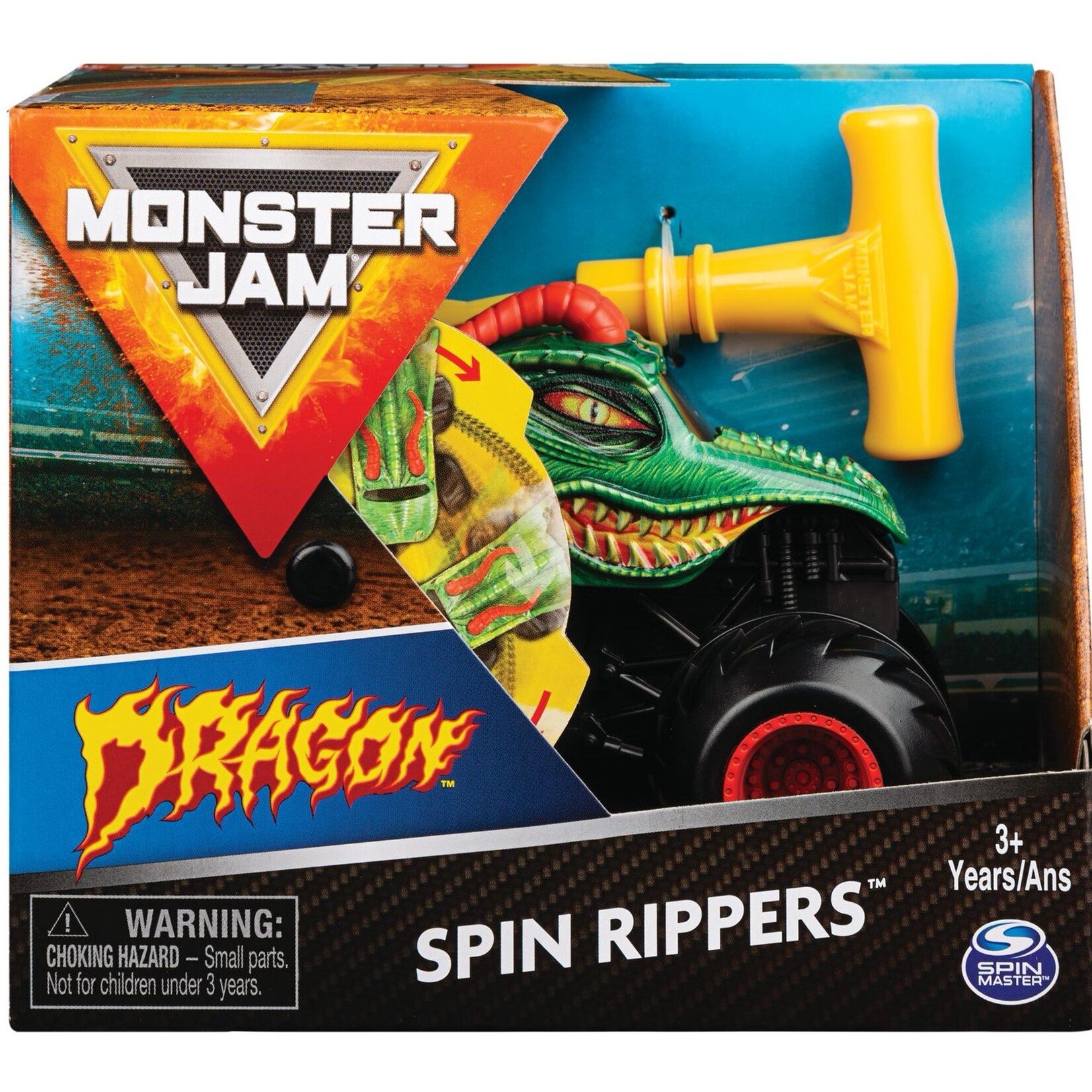 Spin Master Spin Rippers Dragon 1:43 Scale Monster Truck