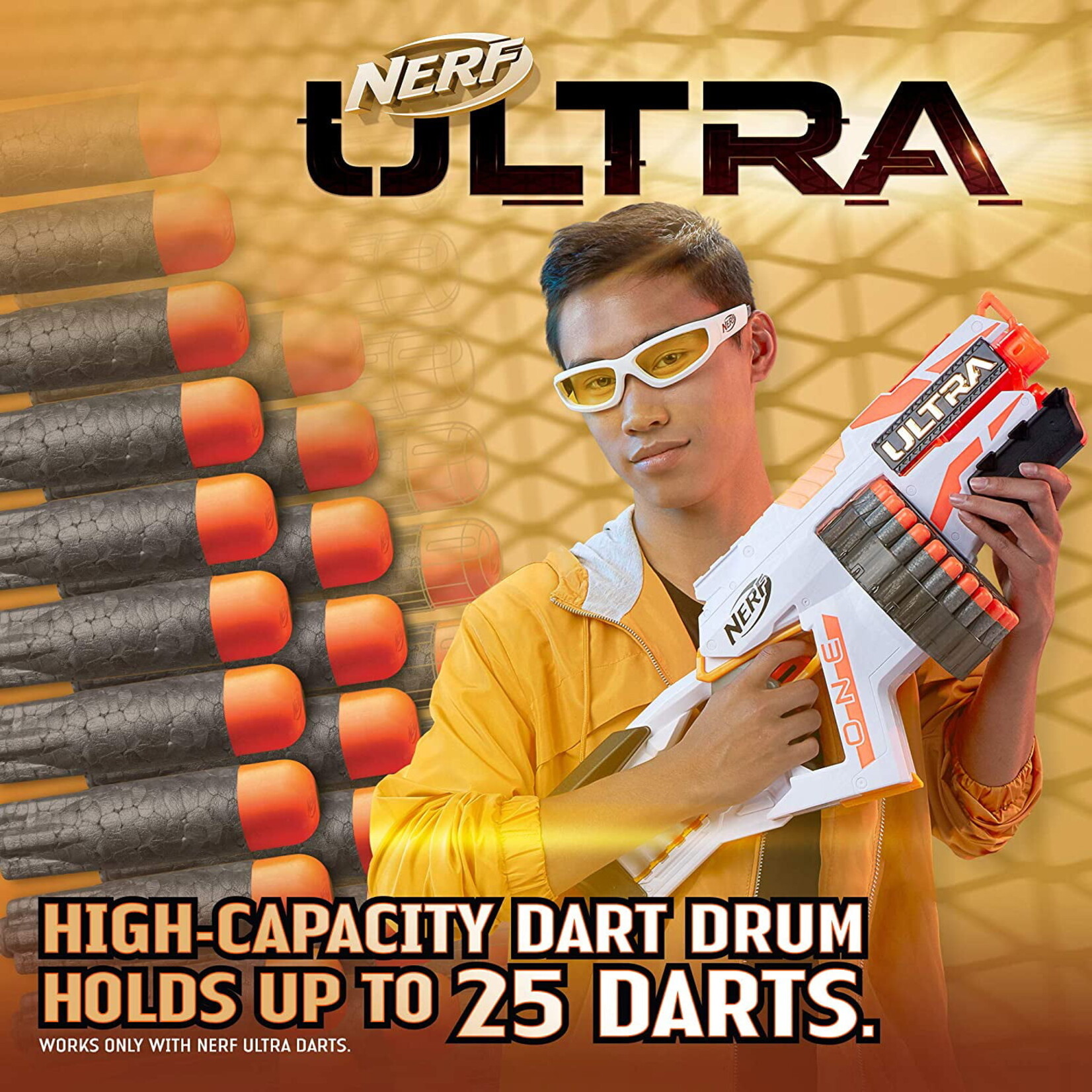 NERF Ultra One Motorized Blaster, 25-Dart Drum ( Exclusive)