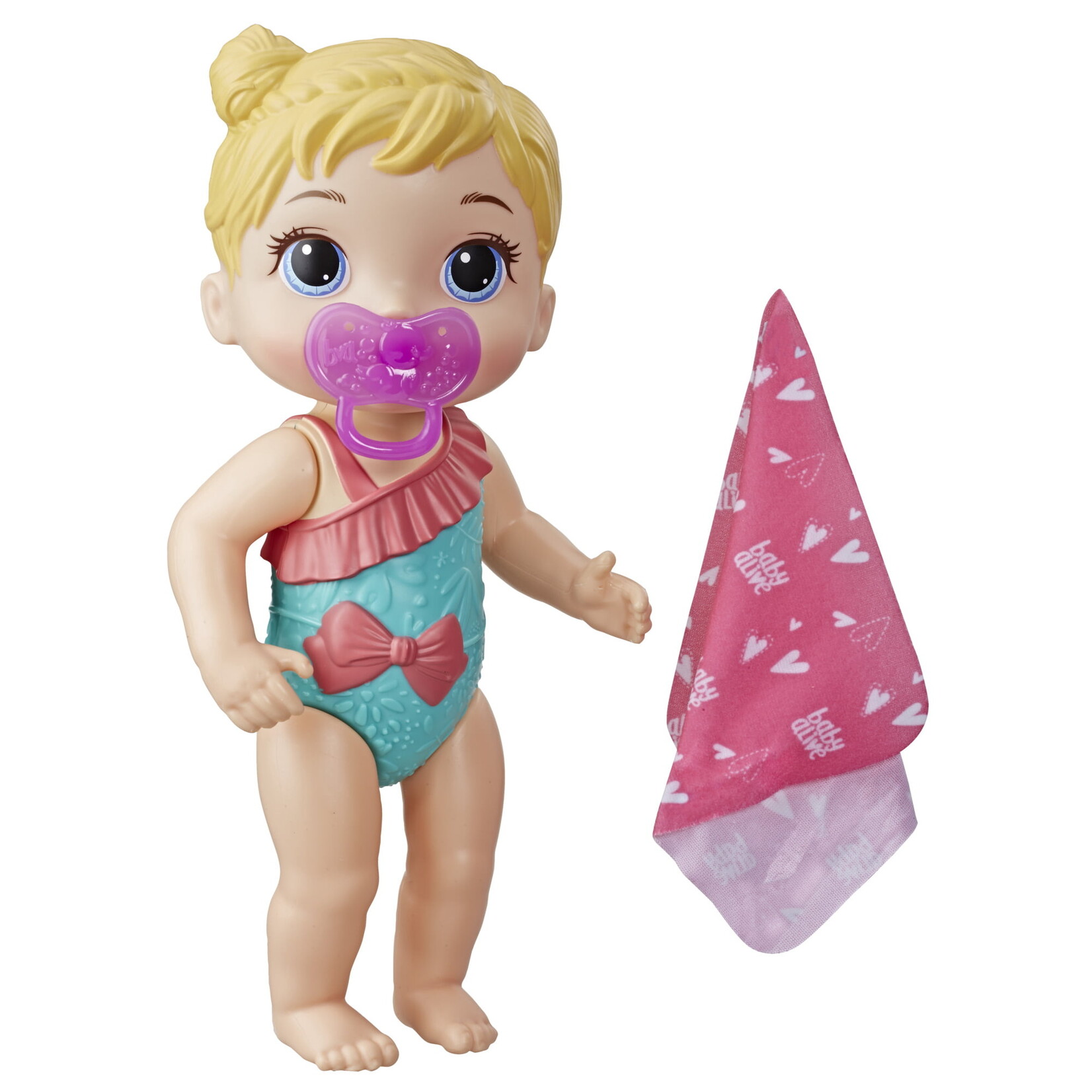 Hasbro Baby Alive Splash -n- Snuggle Baby Doll, Blonde Hair