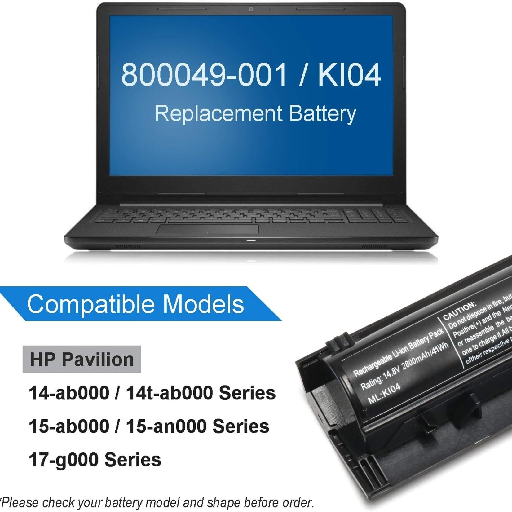 NATNO KI04 Laptop Battery