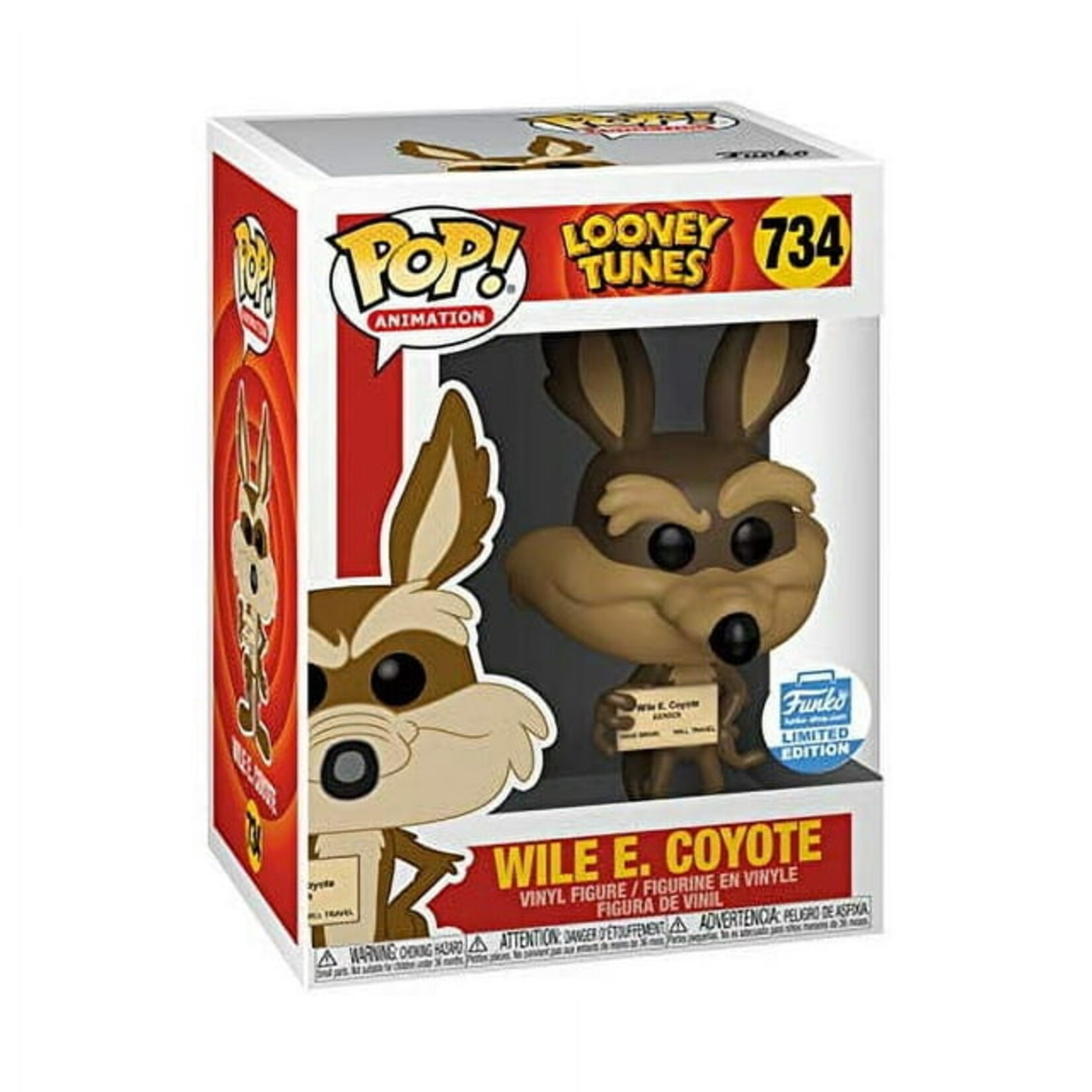 Funko Funko POP! Animation: Looney Tunes Wile E. Coyote #734 Exclusive