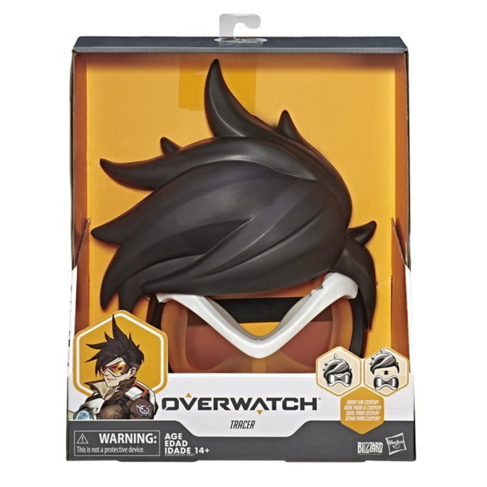 Hasbro Overwatch League Tracer Roleplay Face Mask