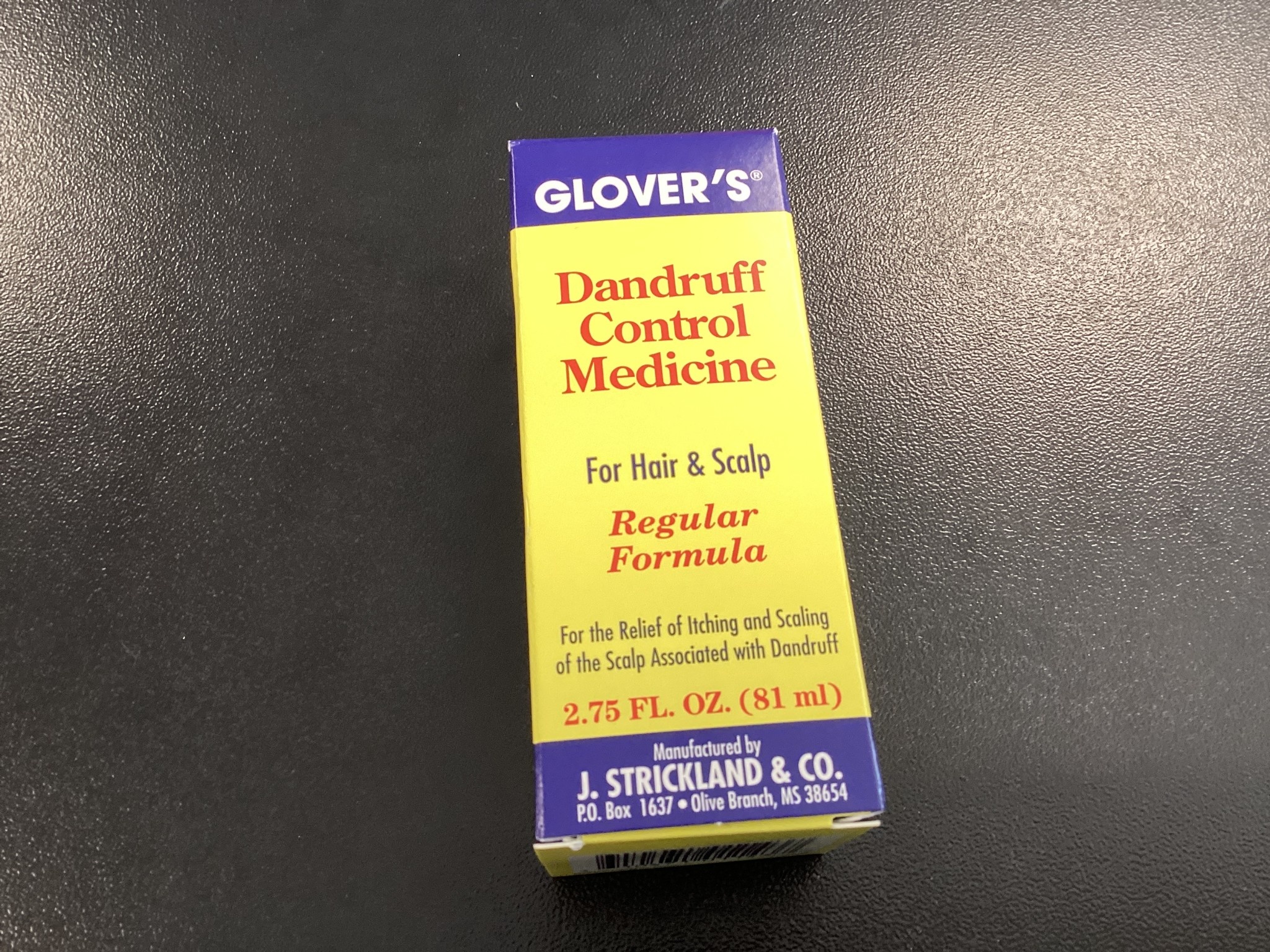 Glovers Glovers Dandruff Control Med Reg 2.75 Oz Mega Beauty