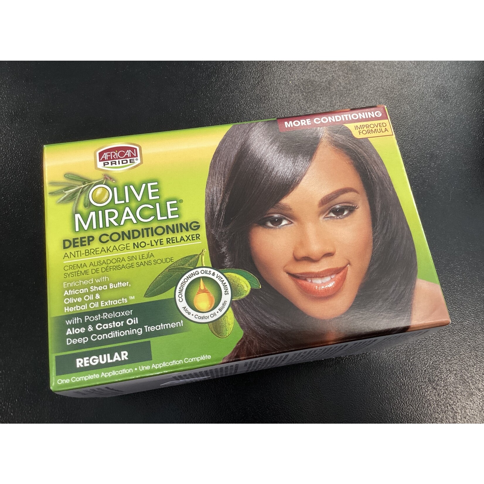 African Pride African Pride Olive Miracle Relaxer Regular