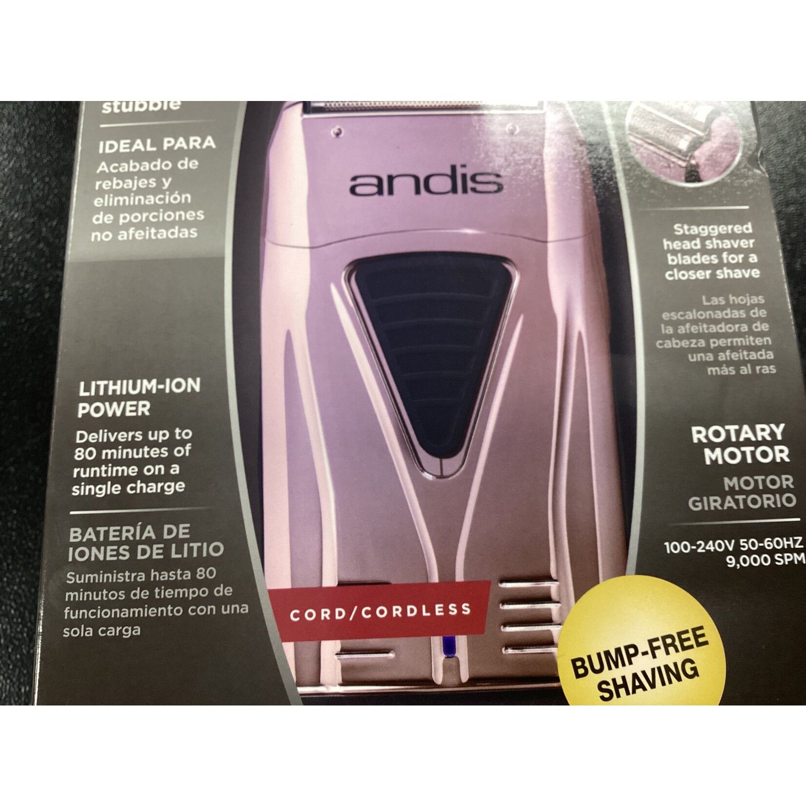Andis Andis ProFoil Lithium Foil Cord/Cordless Shaver #17220