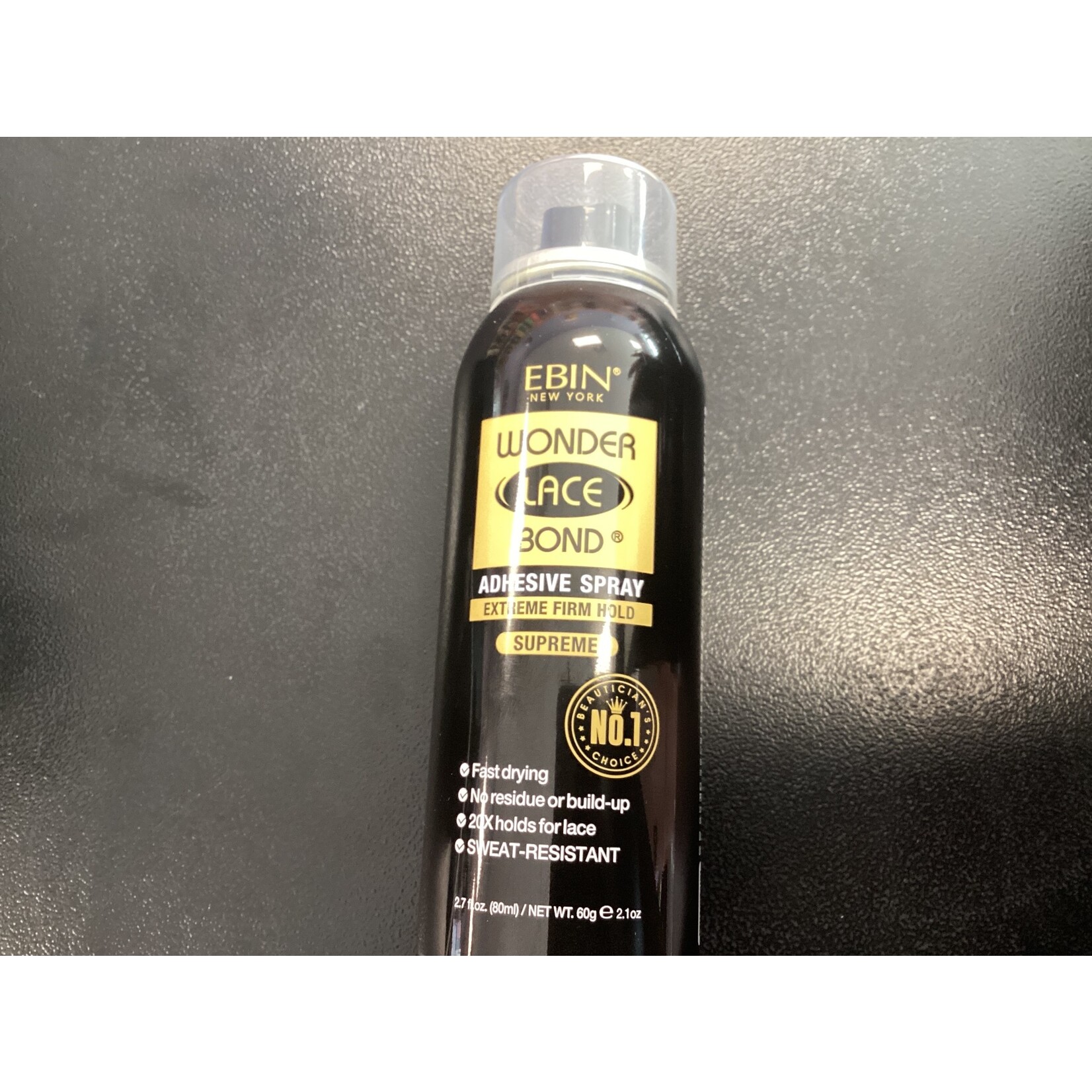 Ebin New York Wonder Lace Bond Wig Adhesive Spray - Supreme Hold 2.7 Oz