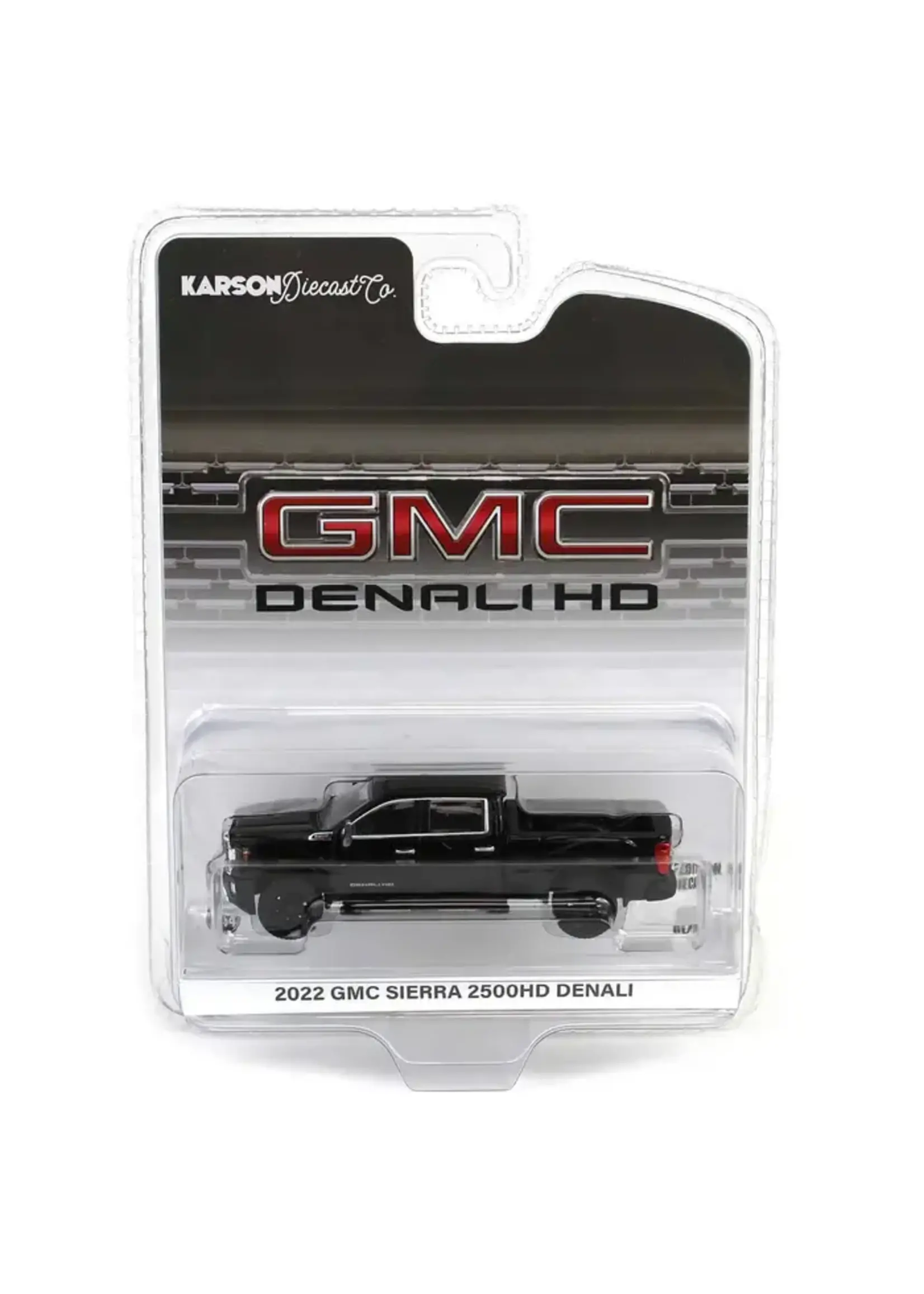 GMC 1/64 2022 GMC Sierra 2500 Denali, Onyx Black