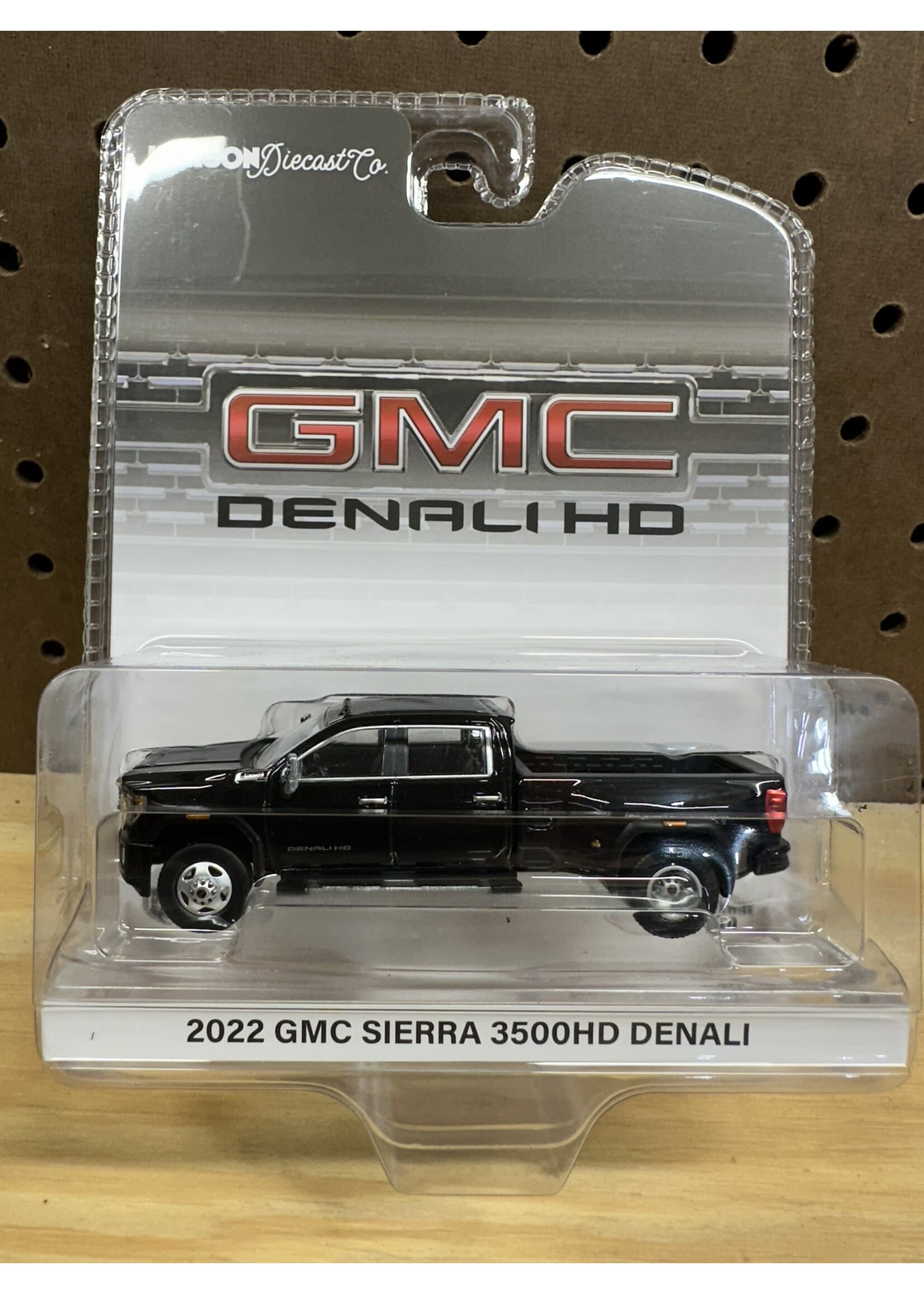 GMC 1/64 2022 GMC Sierra 3500 Denali Dually, Ebony Twilight Metallic