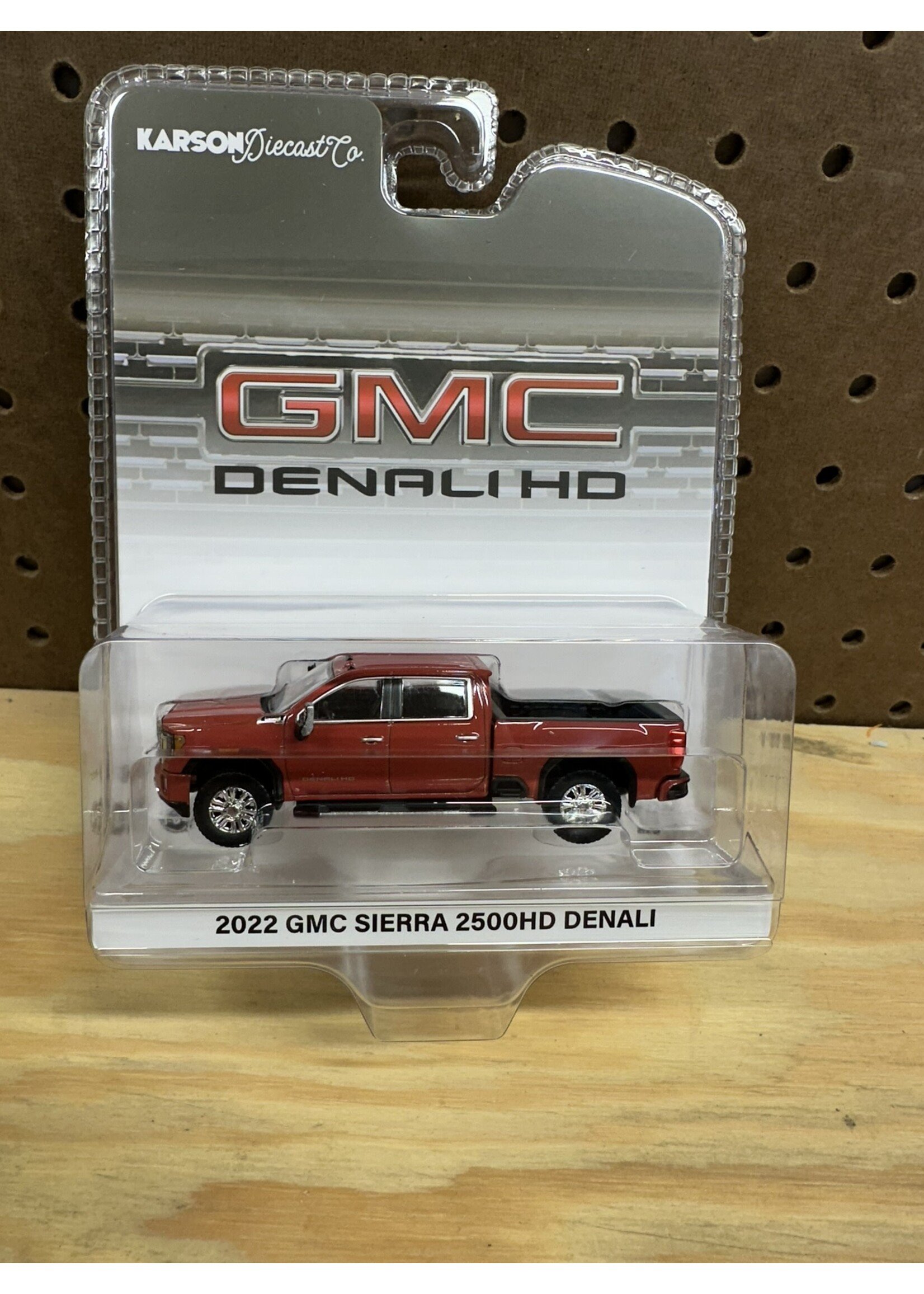 GMC 1/64 2022 GMC Sierra 2500 Denali, Cayenne Red