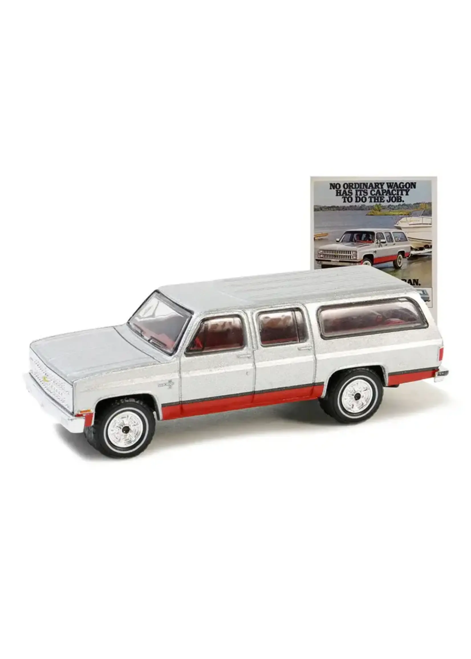 Chevrolet 1/64 1981 Chevrolet Suburban, Vintage Ad Cars Series 10