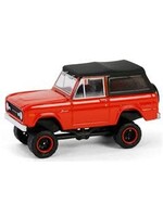 Ford 1/64 1969 Ford Bronco Lifted with Soft Top, Poppy Red, All-Terrain Series 16