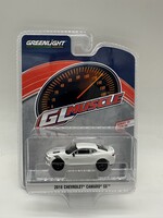 Chevrolet 1/64 2018 Chevrolet Camaro SS Redline Edition, Silver Ice Metallic, GreenLight Muscle Series 28