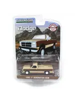 Ram 1/64 1992 Dodge Ram 1st Generation, Two Tone Brown, Outback Toys Exclusive