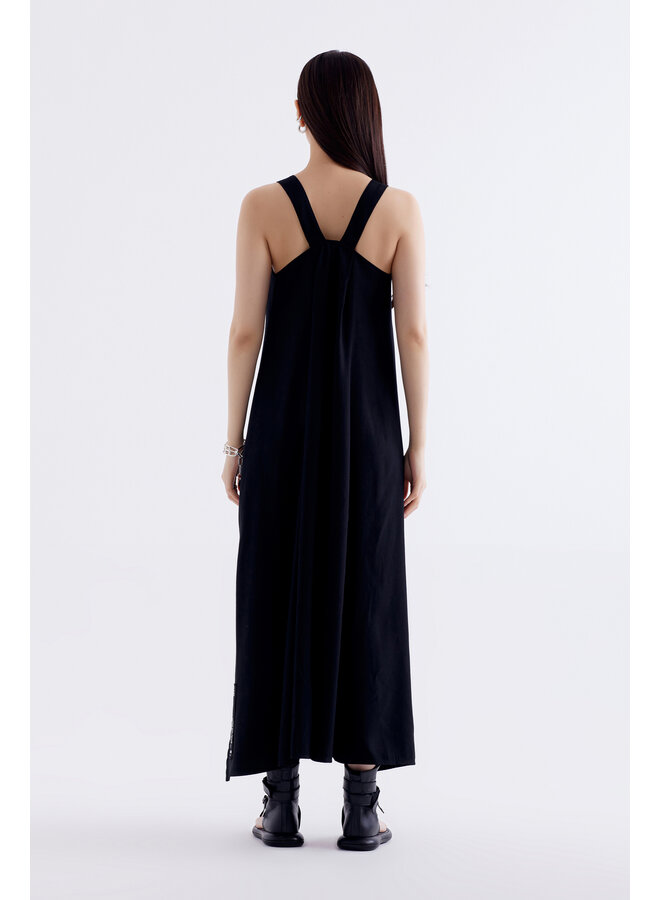 Venus plunging v neck cheap dress