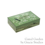 Loius Sherry Gated Garden Gracie Studios 12 pc. chocolate