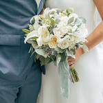 Bridal Bouquet - large natural gathered