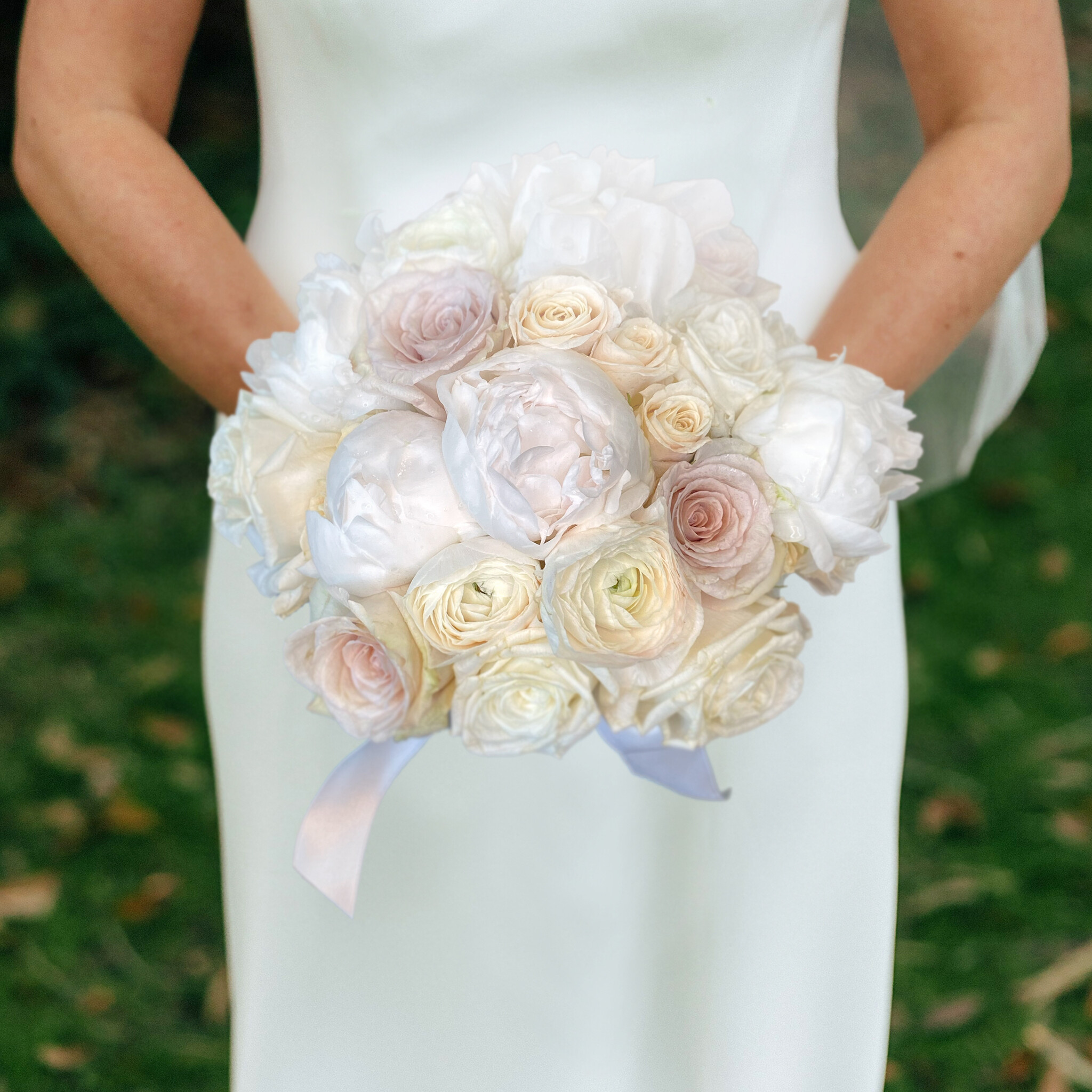 Pave Style Roses Bridal Bouquet - large pavé style - Rose & Co.