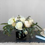 Standard Sized Flower Arrangement – Neutral Tones: $85 - $110