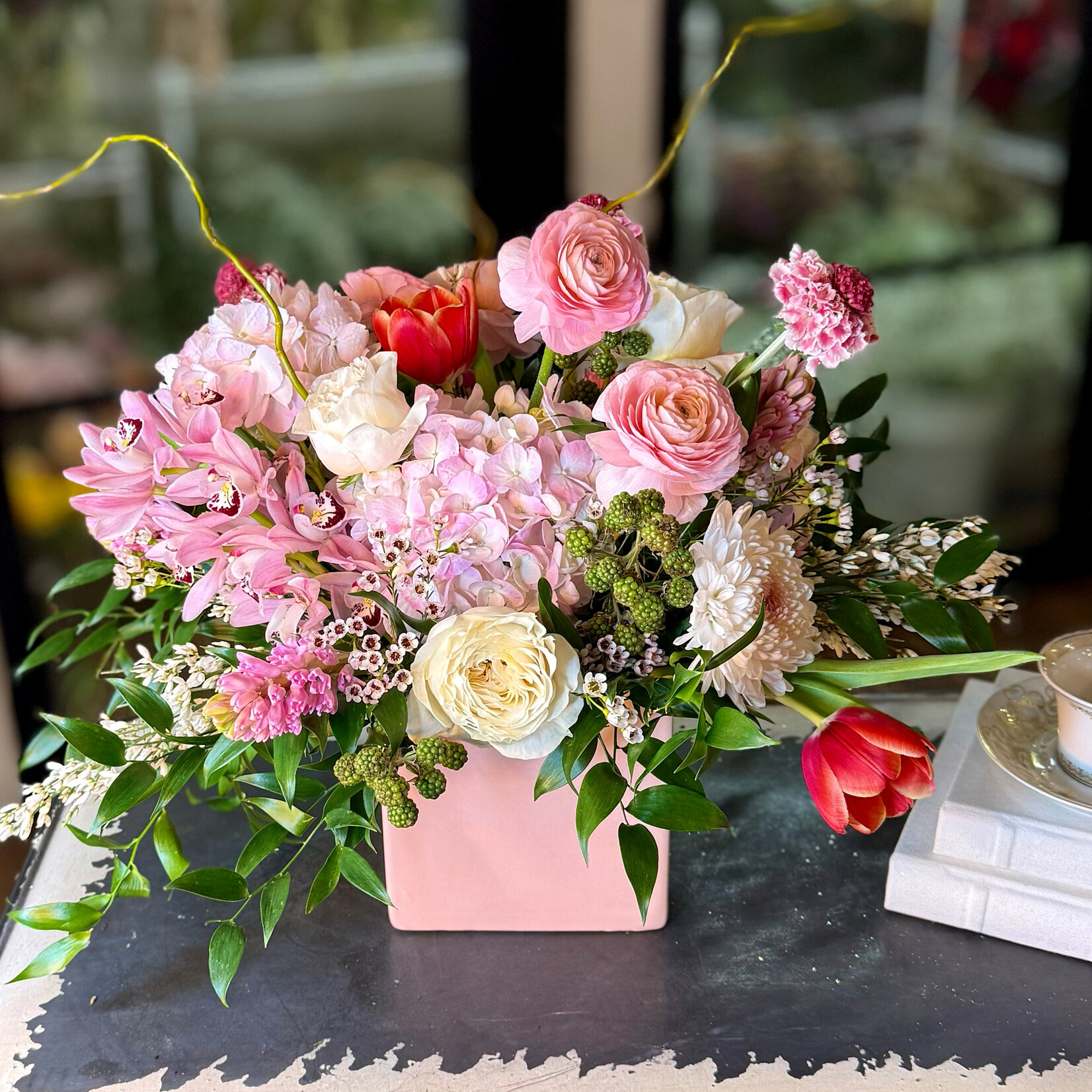 Love Squared Valentine Arrangement