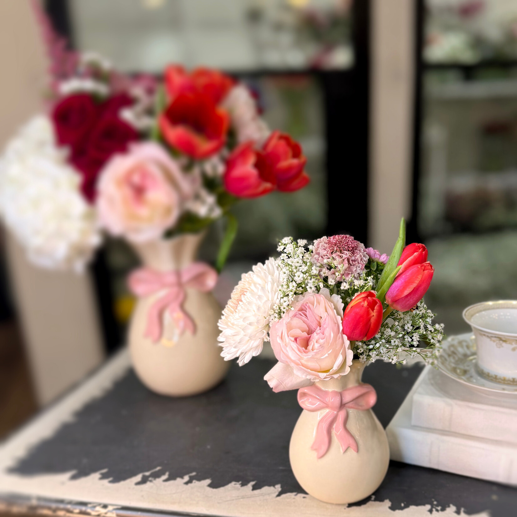 Heart Strings Mini Valentine Arrangement