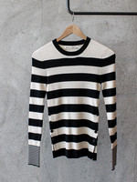 Inwear Alani Striped Long-Sleeve with Side Buttons