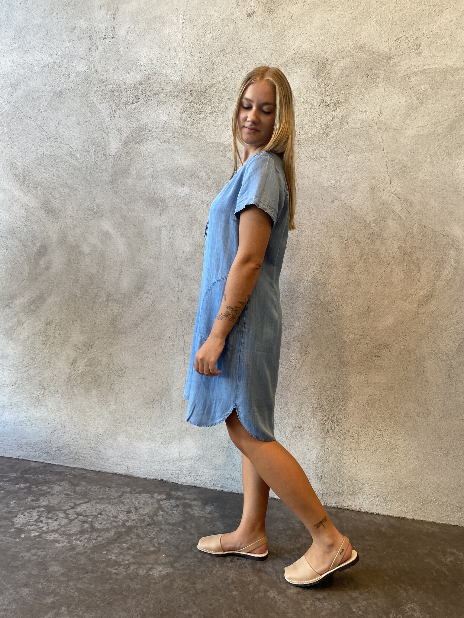 PART TWO KAMINAS DENIM TUNIC Salt Boutique