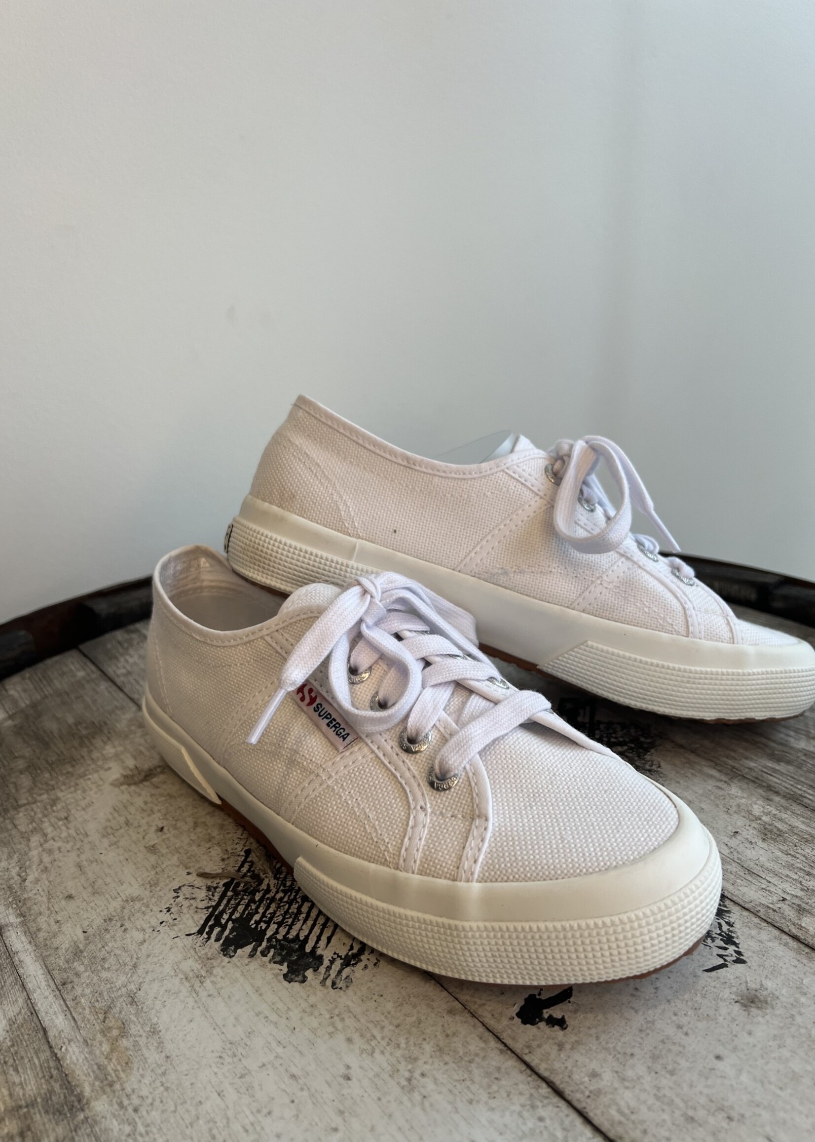 Superga Classic Cotton Canvas Tennis  Sneakers