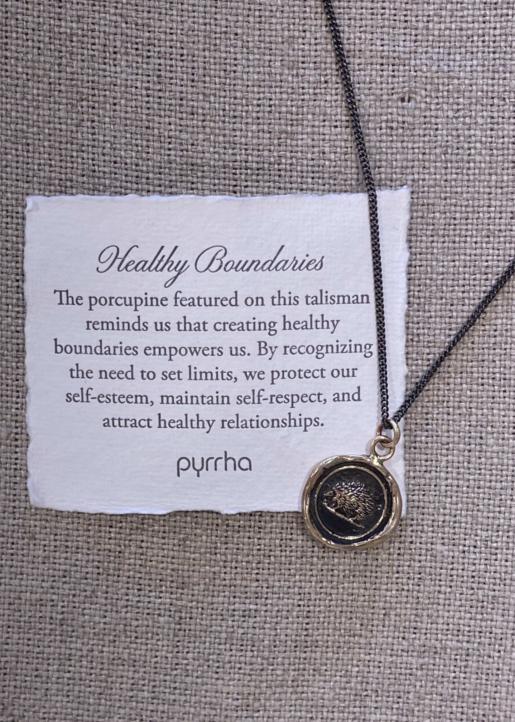 Pyrrha Healthy Boundaries Talisman