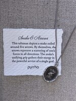 Pyrrha Snake & Arrows Talisman