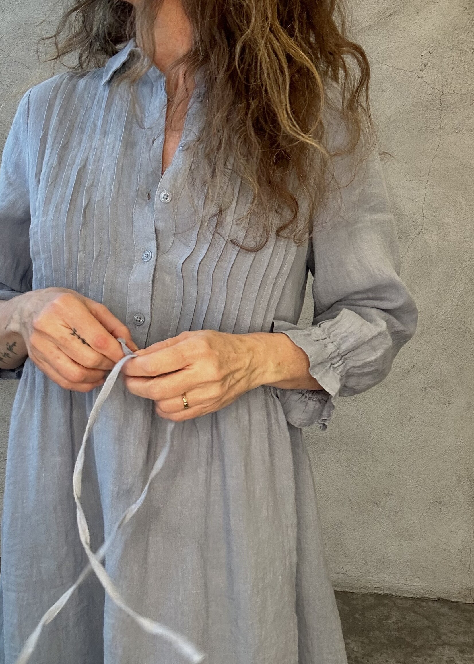 Part Two Sallie Linen Dress