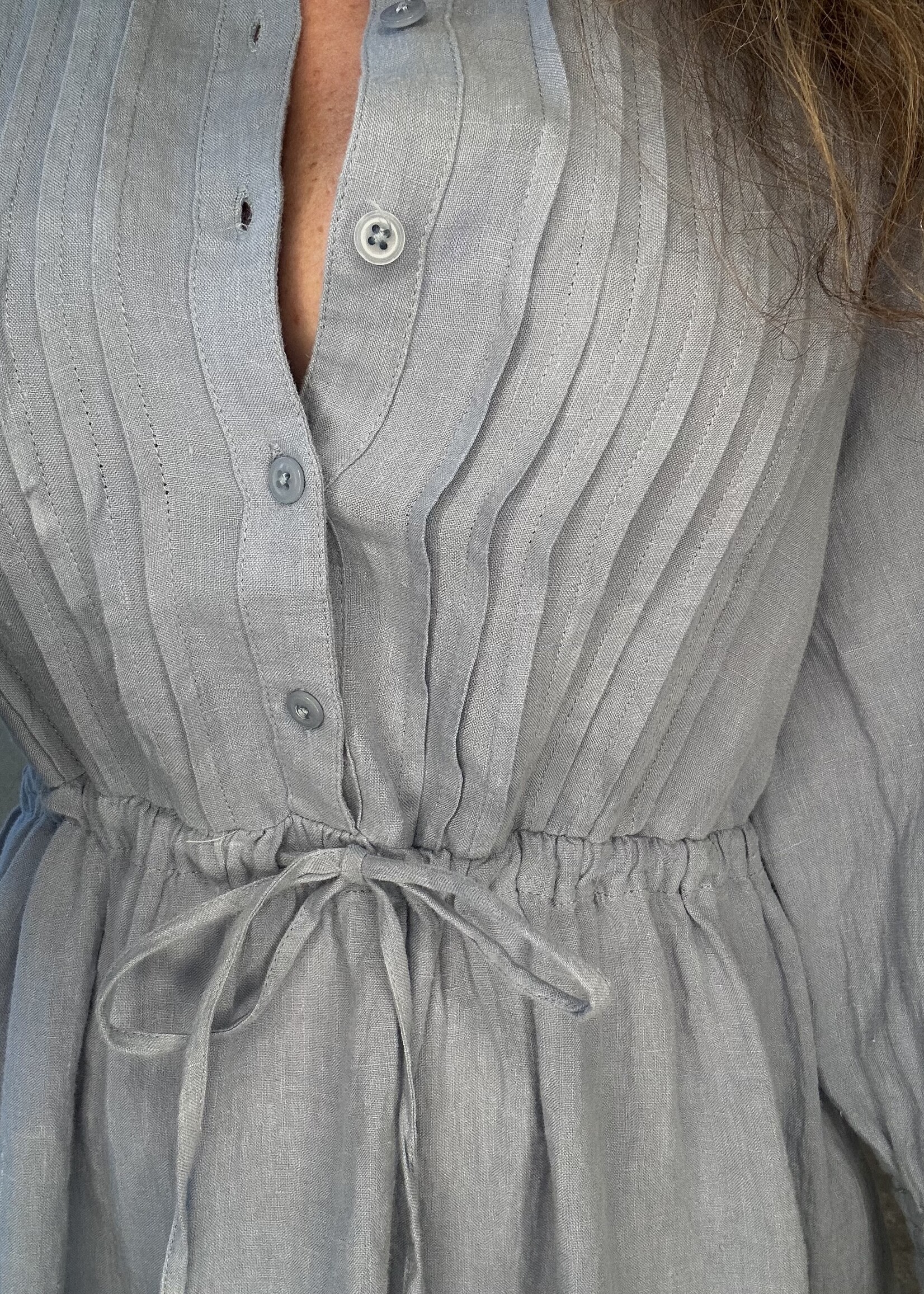Part Two Sallie Linen Dress