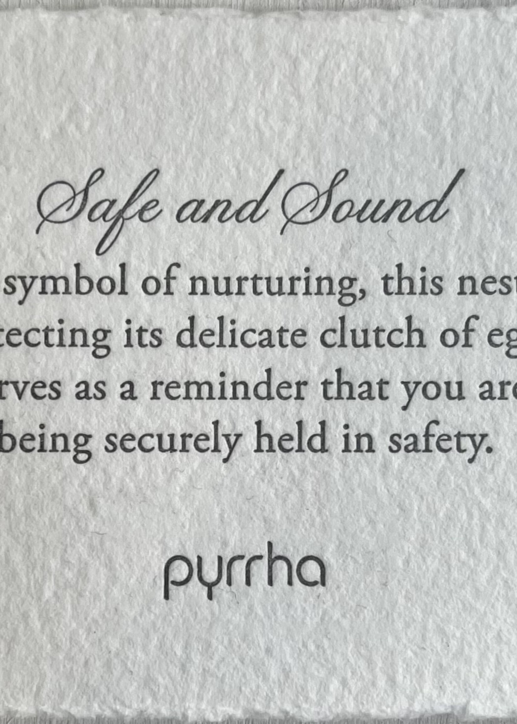 Pyrrha Safe and Sound Talisman
