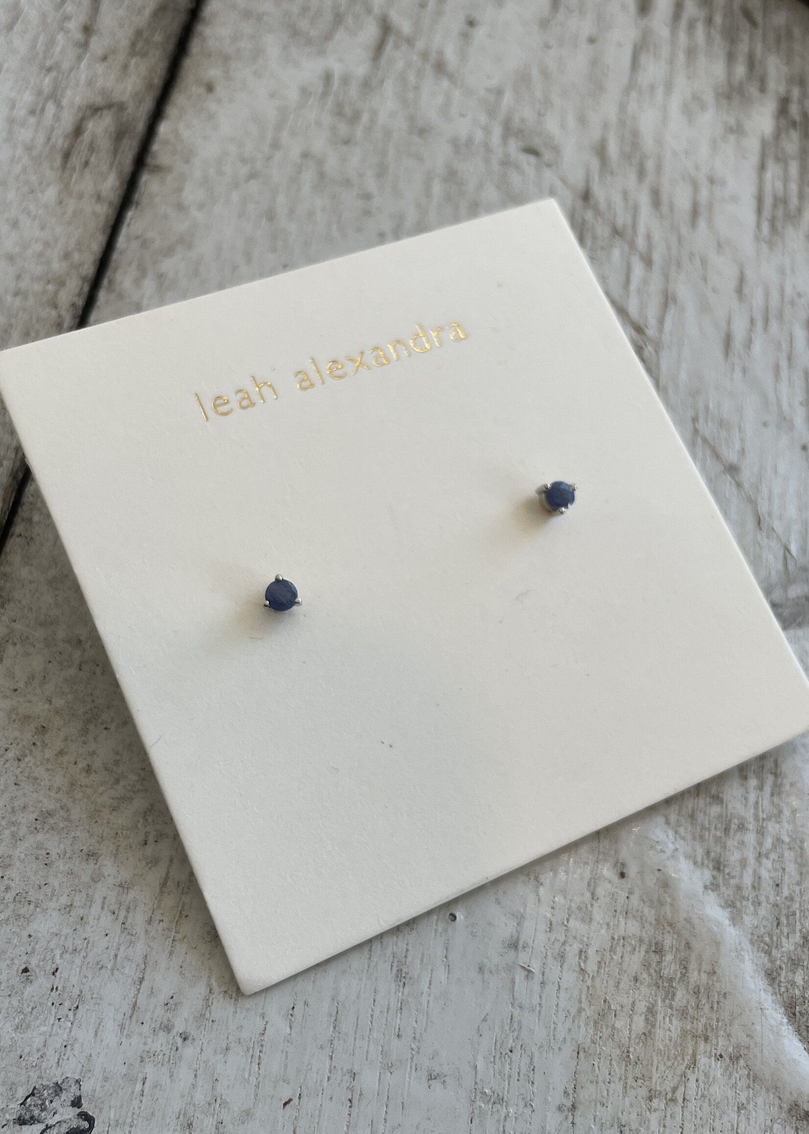 Leah Alexandra Element Silver Studs