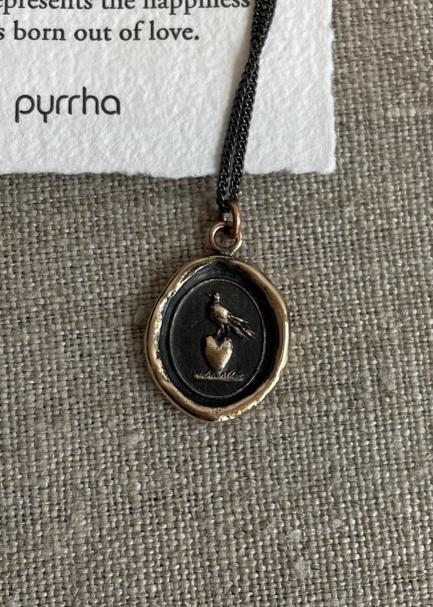 Pyrrha Martlet & Heart Talisman