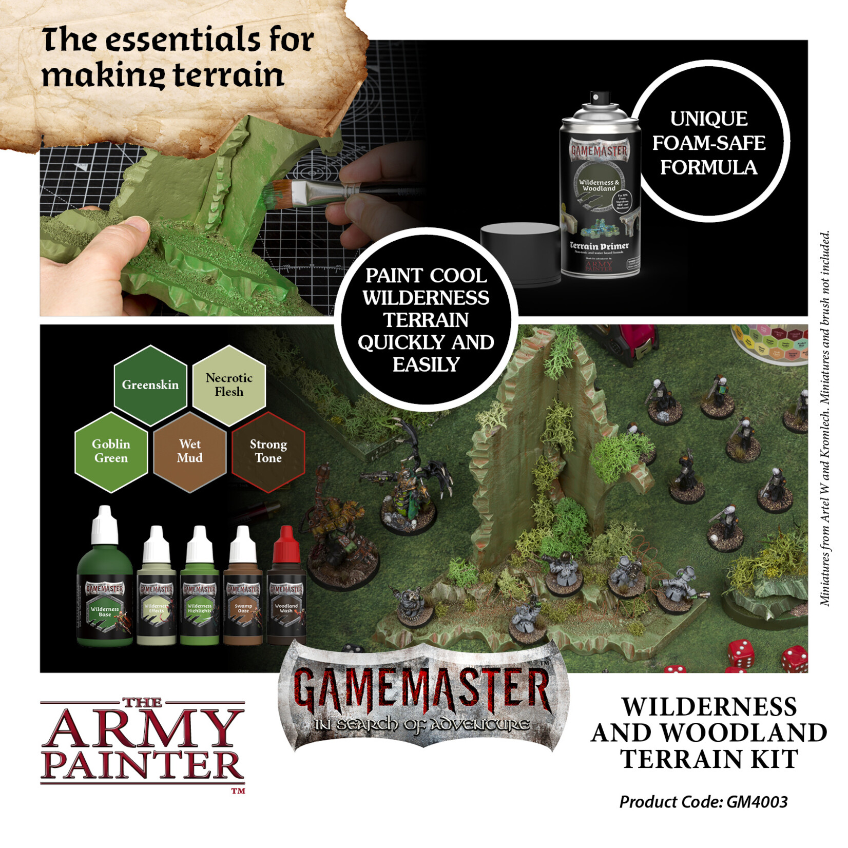 Gamemaster: Desert & Arid Wastes Terrain Kit