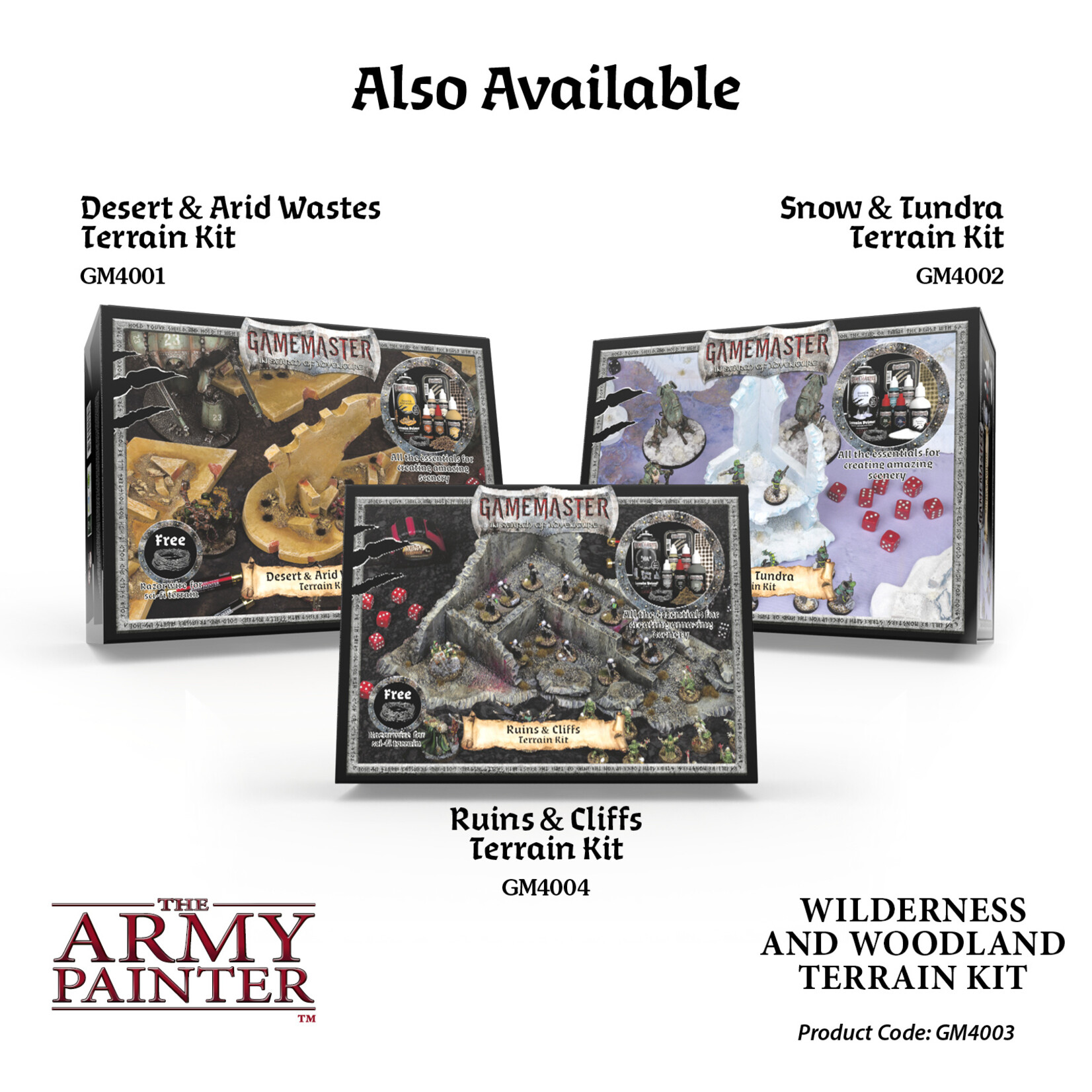 Gamemaster: Desert & Arid Wastes Terrain Kit