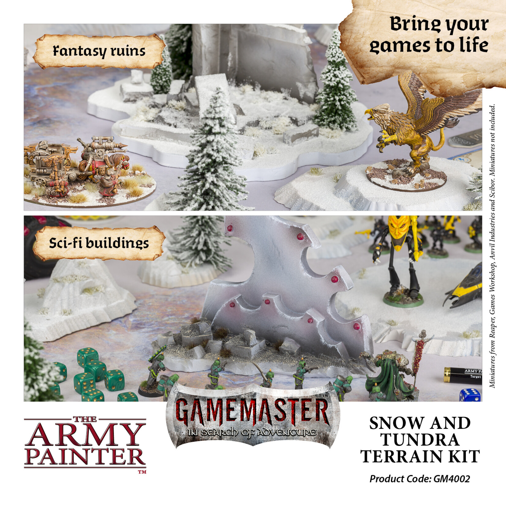 Gamemaster: Snow & Tundra Terrain Kit