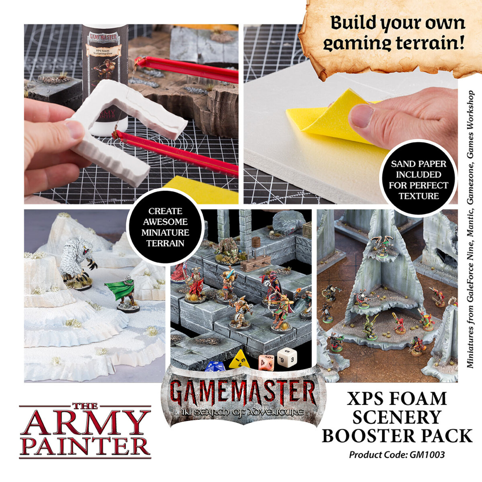 XPS Scenery Foam Booster Pack: Gamemaster - The Army Painter