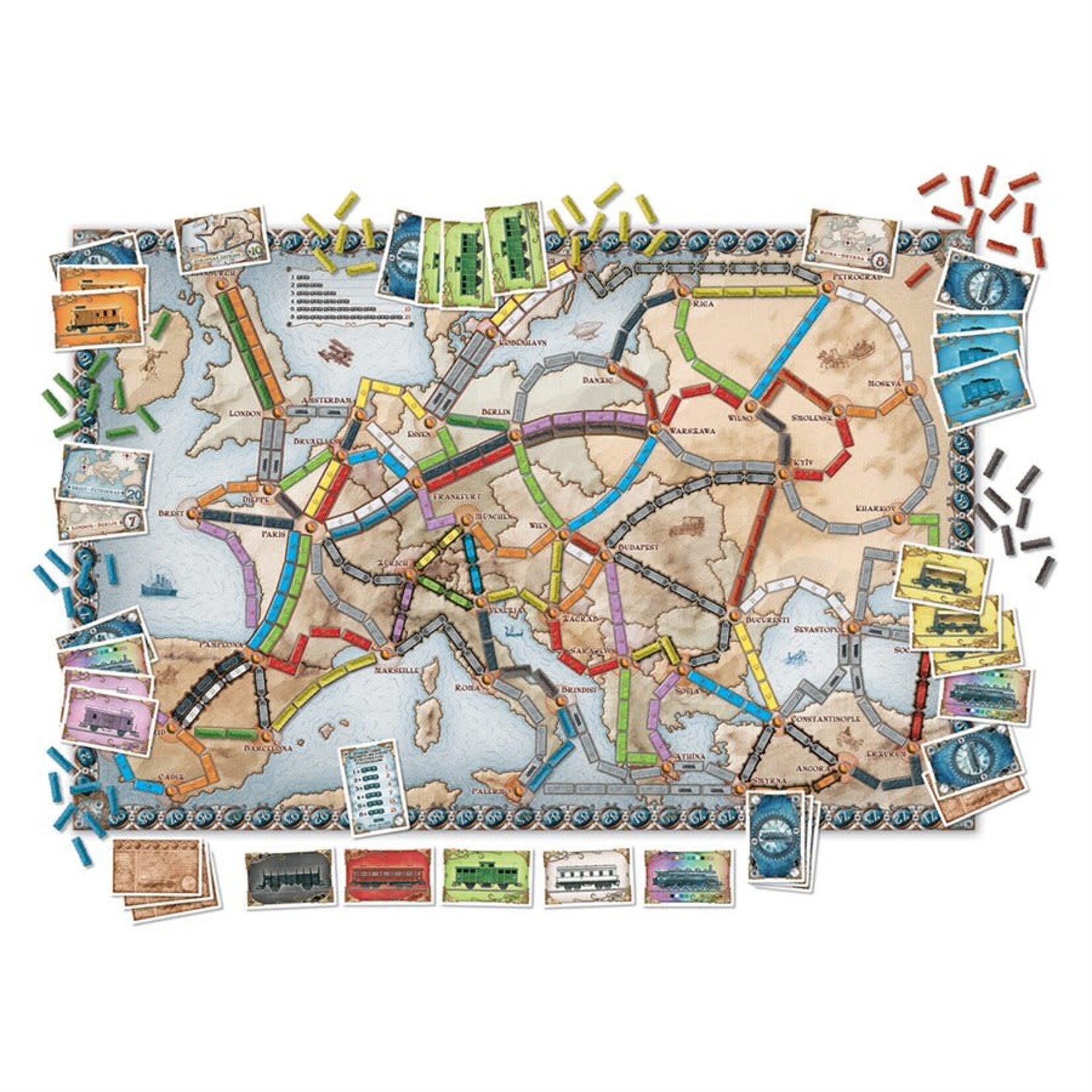 Les aventuriers du Rail Europe (FR)