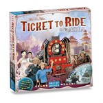 Asie, Map #1 - extension pour Les aventuriers du Rail (ML)
