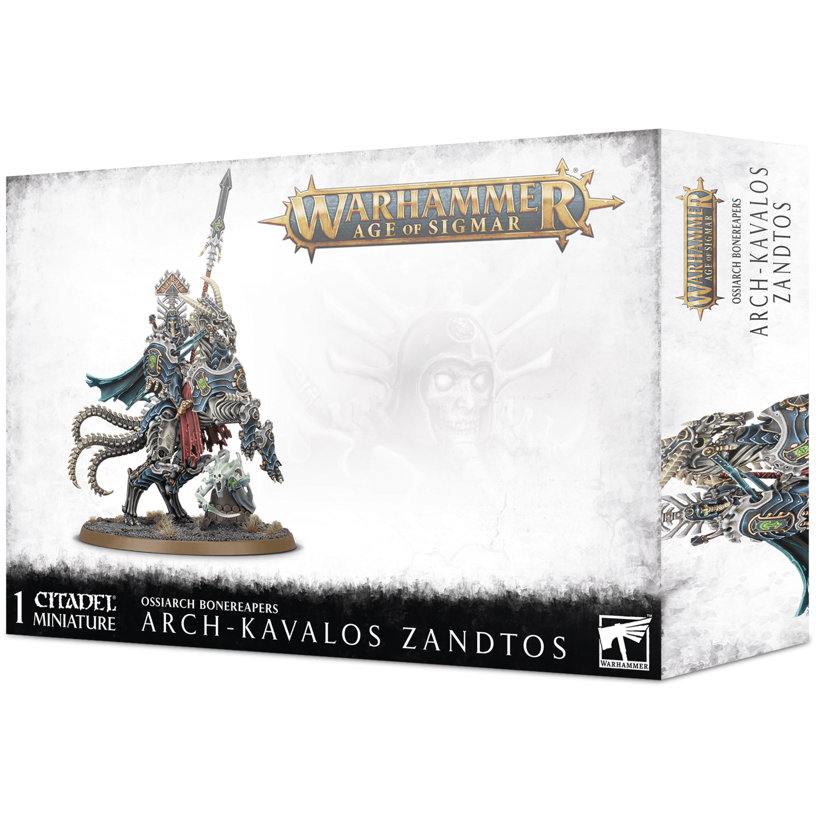 Games Workshop Arch-Kavalos Zandtos - Ossiarch Bonereapers - Warhammer Age of Sigmar