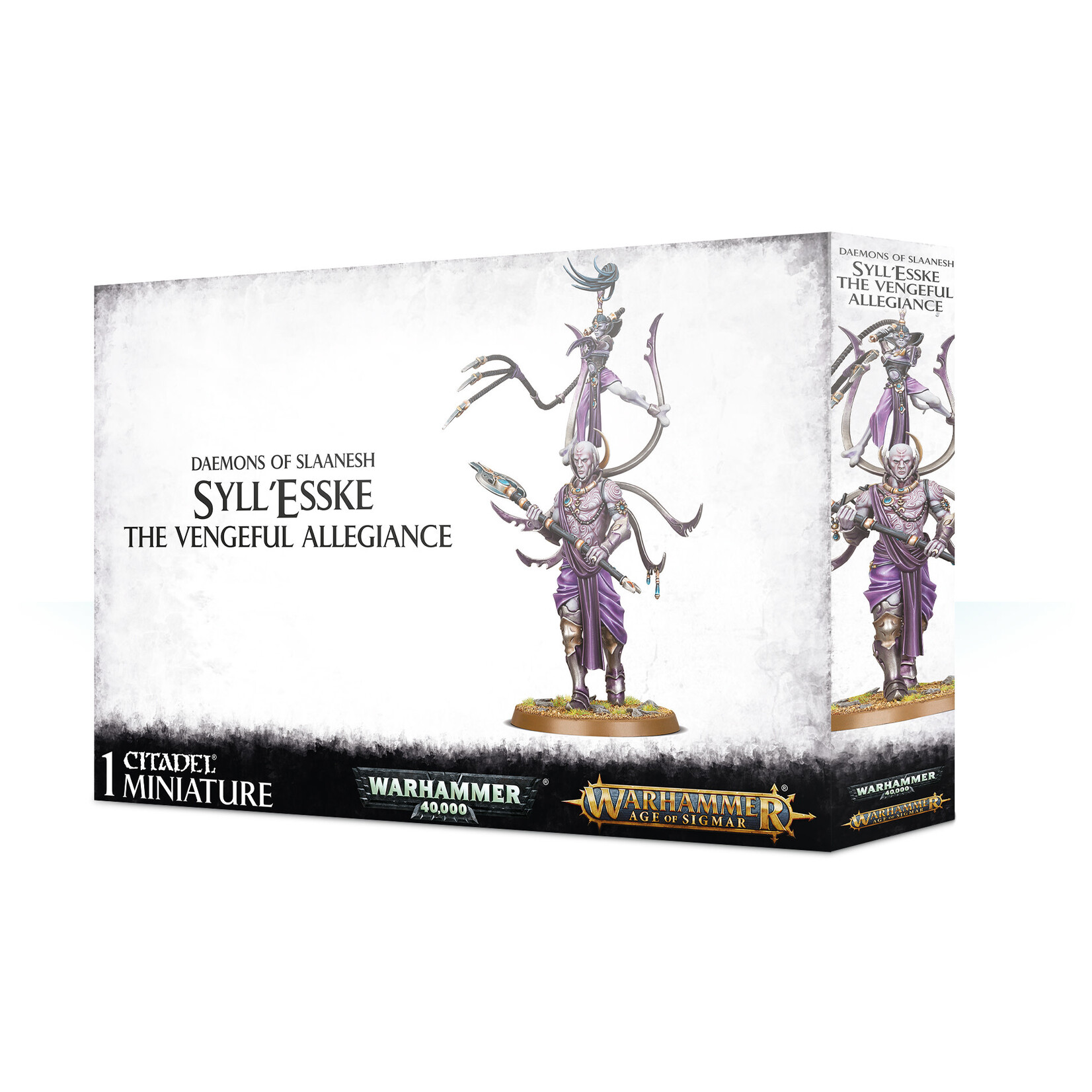 Games Workshop Syll'Esske the Vengeful Allegiance - Daemons of Slaanesh - Warhammer Age of Sigmar