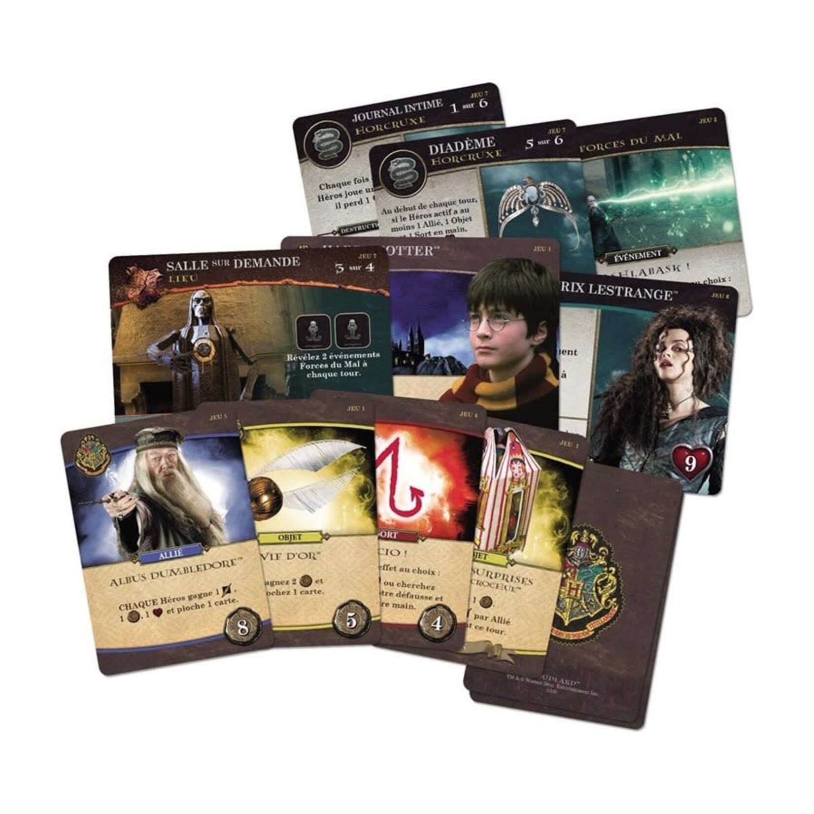 Harry Potter - Bataille à Poudlard (FR), jeu de base